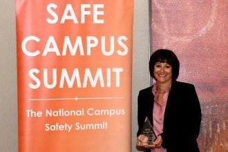 WMU Deputy Chief Carol Dedow at the Safe Campus Summit.