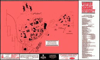 1977 Campus Map