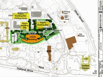 2001 College of Health and Human Services Site map