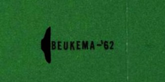1962 Beukema's signature