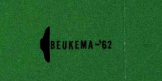 Example of Henry J. Beukema's graphic design.