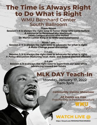 MLK Day Teach-In Flyer