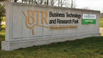 Business Technology Research Park sign