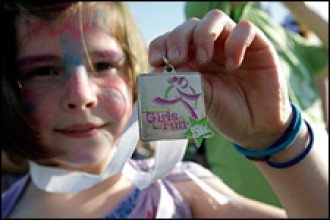 Photo of a Girls on the Run participant.
