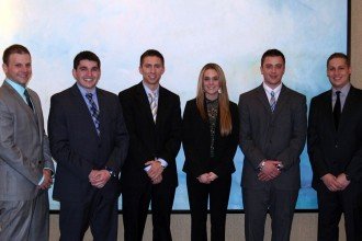 Photo of WMU's case competition team.