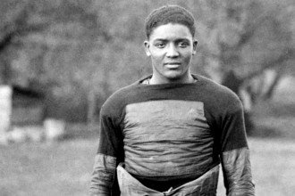 Photo of Sam Dunlap, WMU's first black student-athlete.