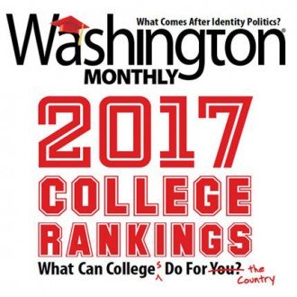 Washington Monthly 2017 College Rankings: What can colleges do for the country?