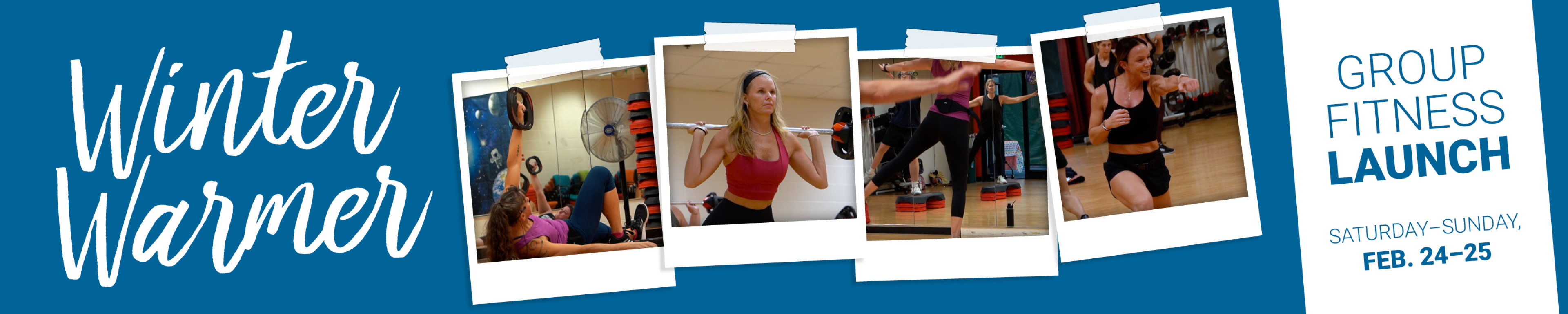 Winter Warmer • Group Fitness Launch at West Hills Athletic Club on Feb. 24 and 25