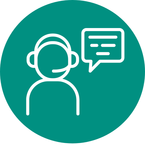 Personal Assistance icon to represent talking to a member of the ITC