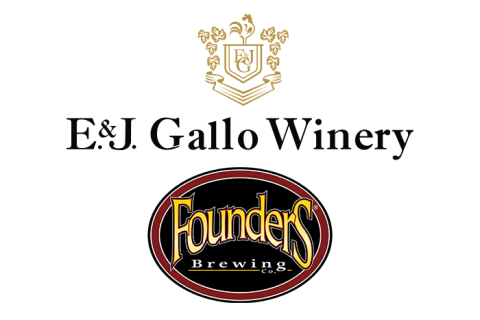E&J Gallo and Founders logos