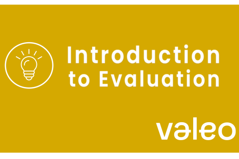 Icon reading Introduction to Evaluation