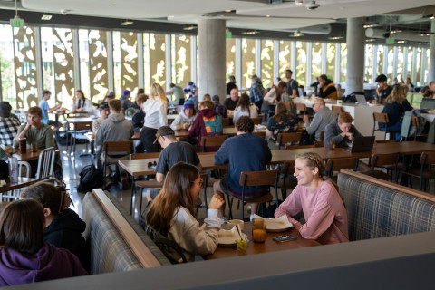 Student Center Dining - full dining area