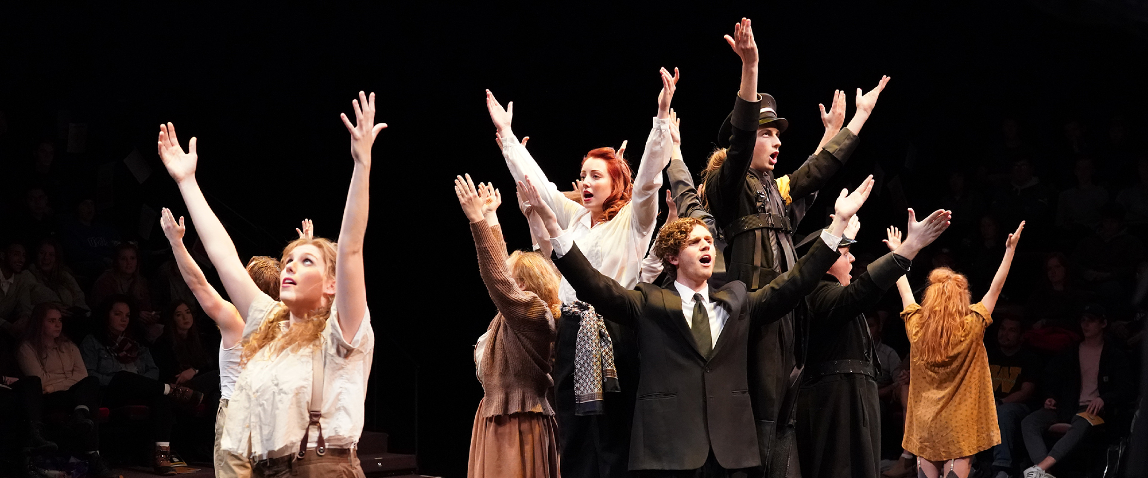 Urinetown: The Musical performance.