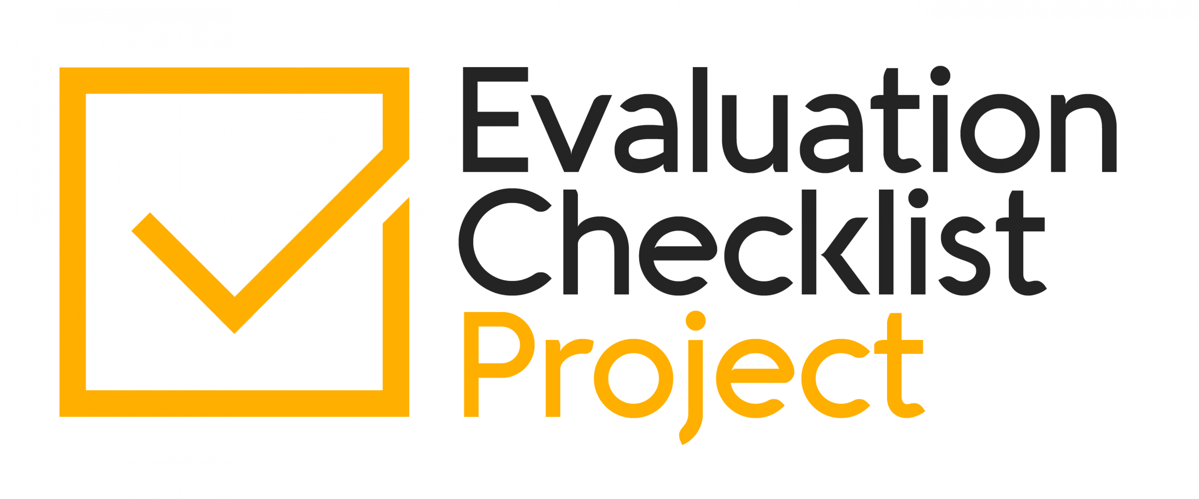 graphic- evaluation checklist project logo