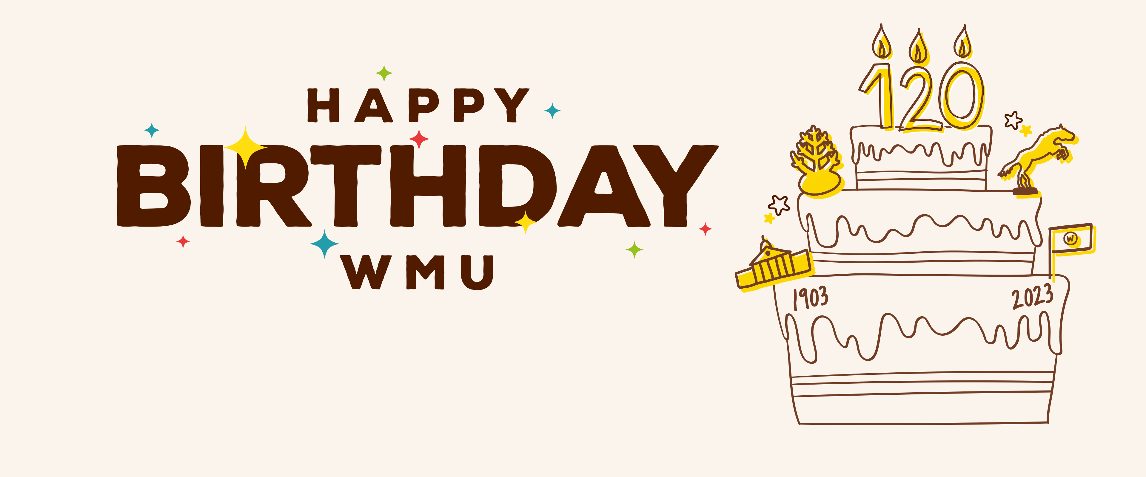 Happy birthday WMU