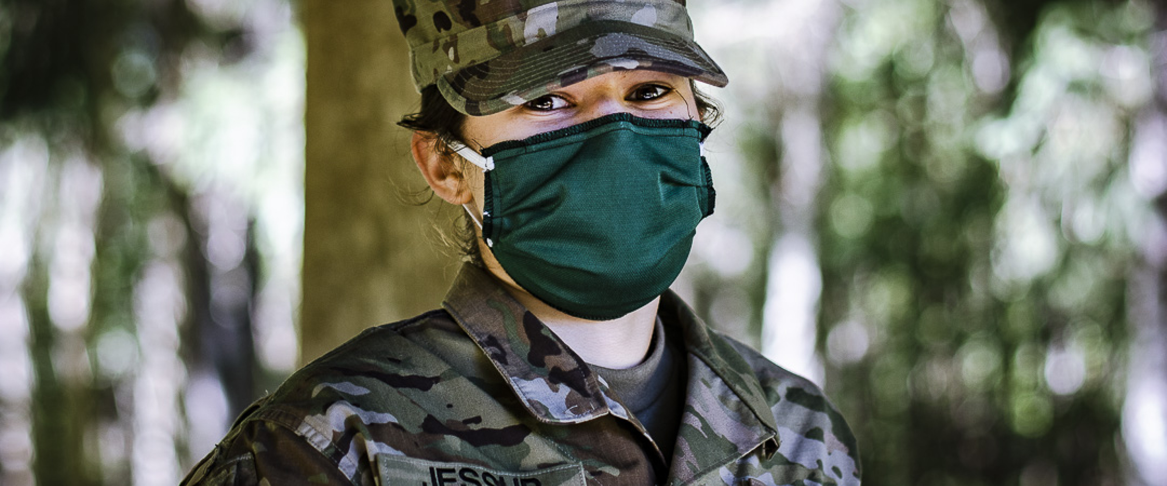 Cadet with mask