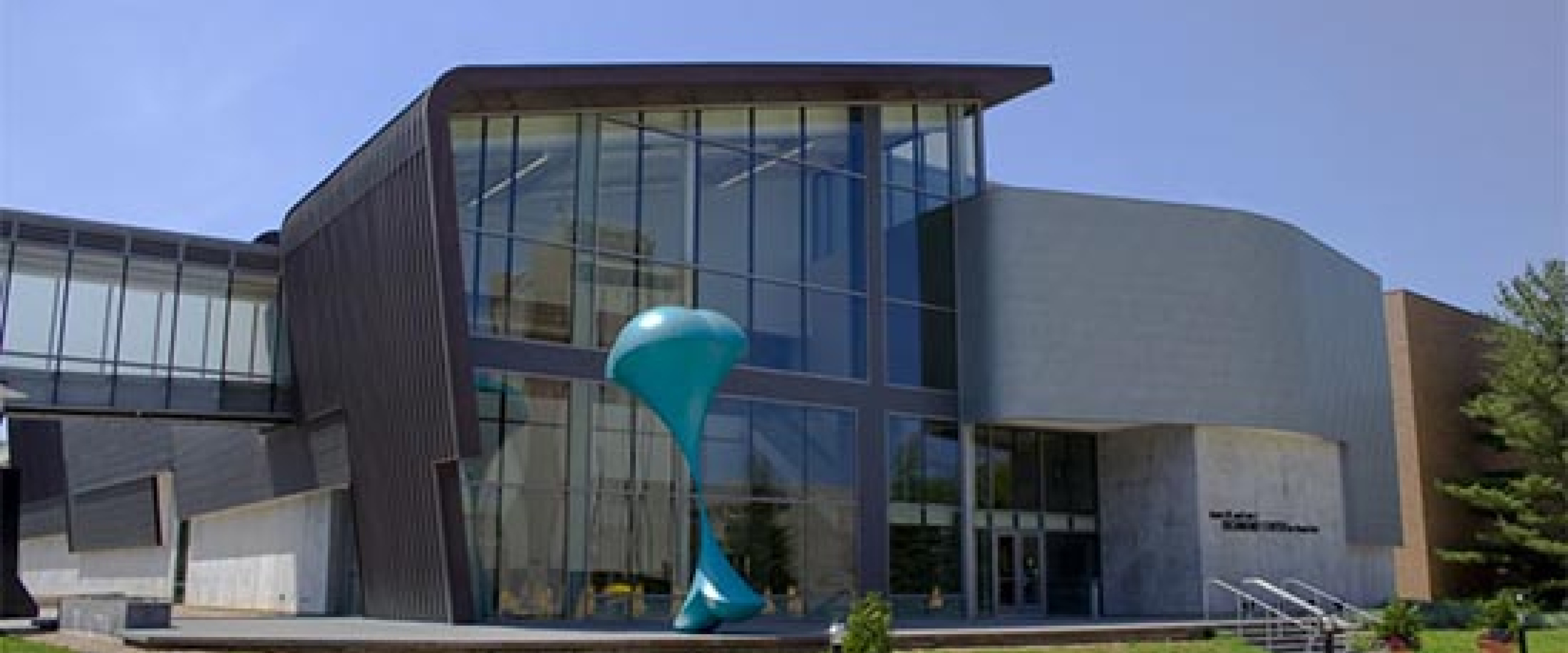 The front of the Richmond Center for Visual Arts.