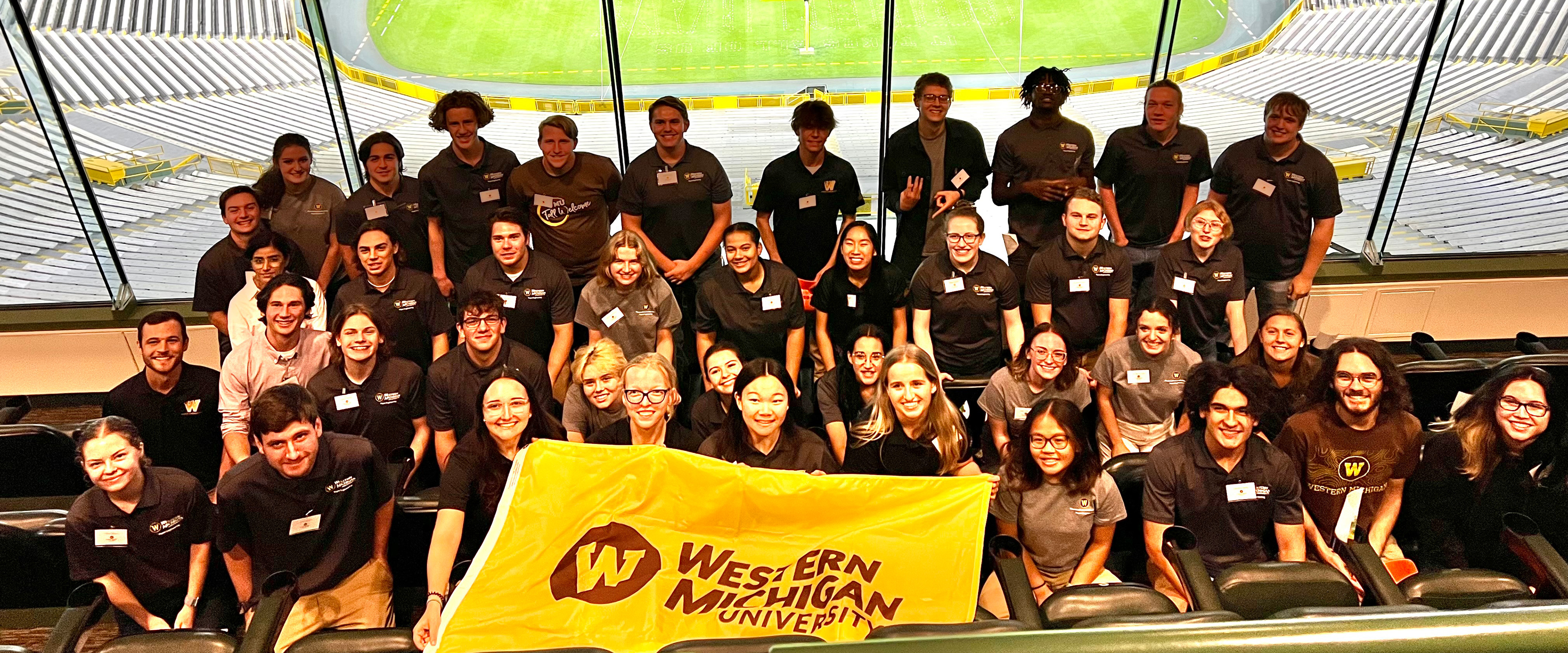 Western Paper Students at Lambeau Field