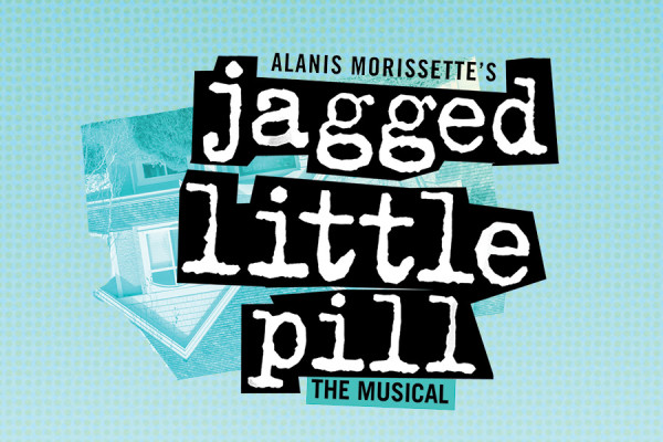 Stacked version of the Jagged Little Pill logo