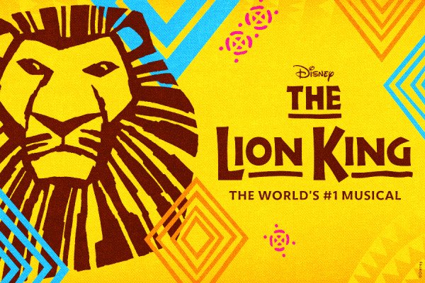 Lion King logo and graphic lion head