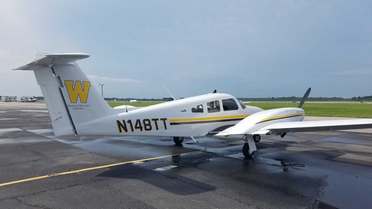 Western Michigan University College of Aviation Piper Seminole