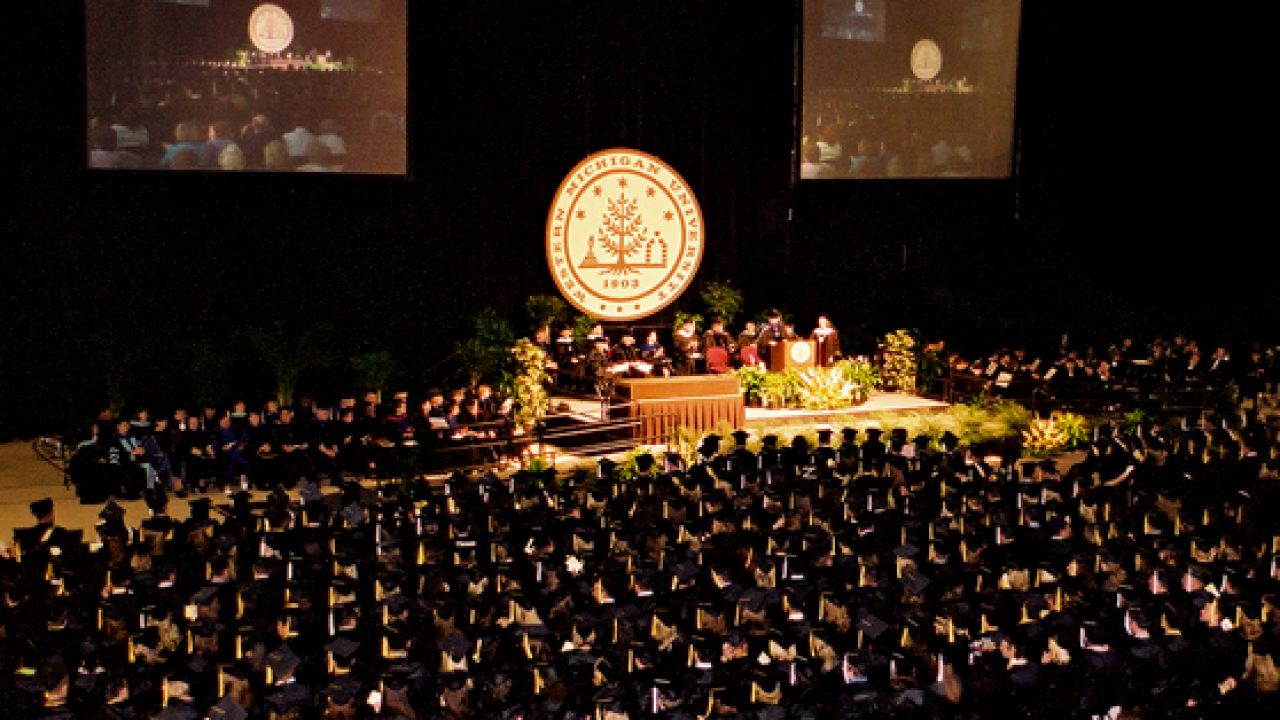 Fall commencement is Saturday, December 15 Western Michigan University