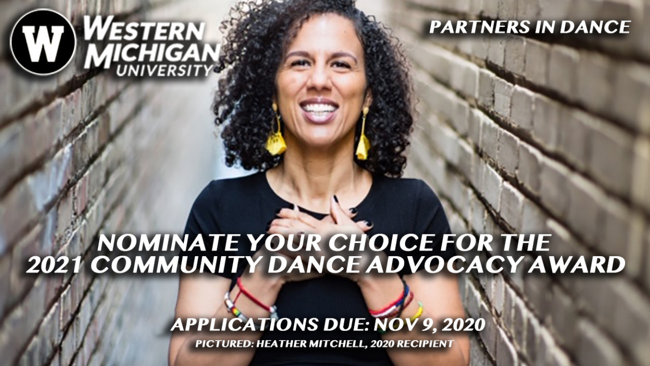 Nominate Your Choice for the Community Dance Advocacy Award