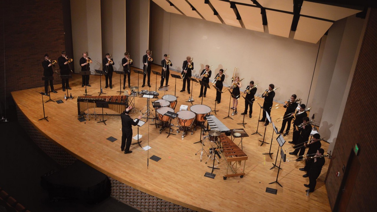 WMU Trombone Choir and Percussion