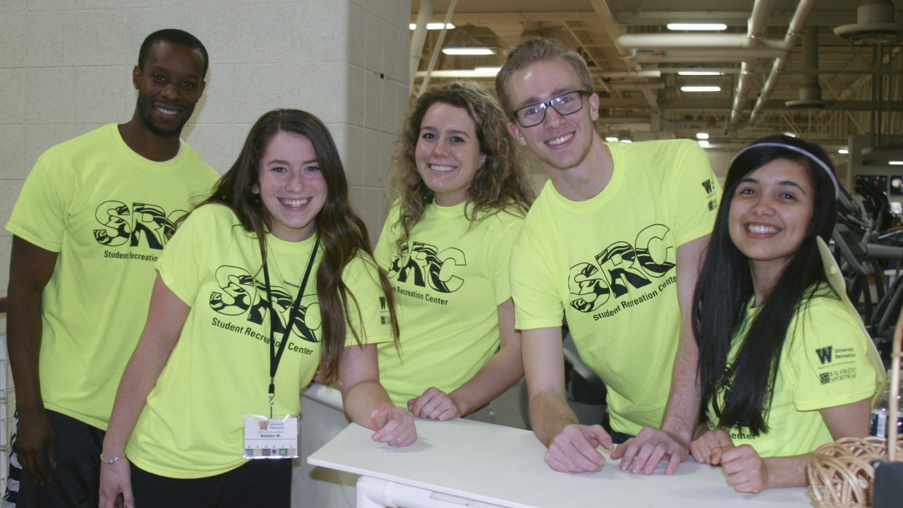 Student Recreation Center student employees