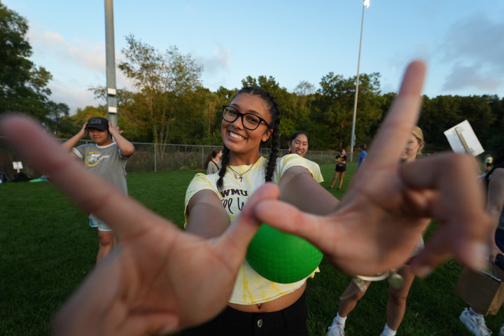 On the intramural fields on WMU campus.