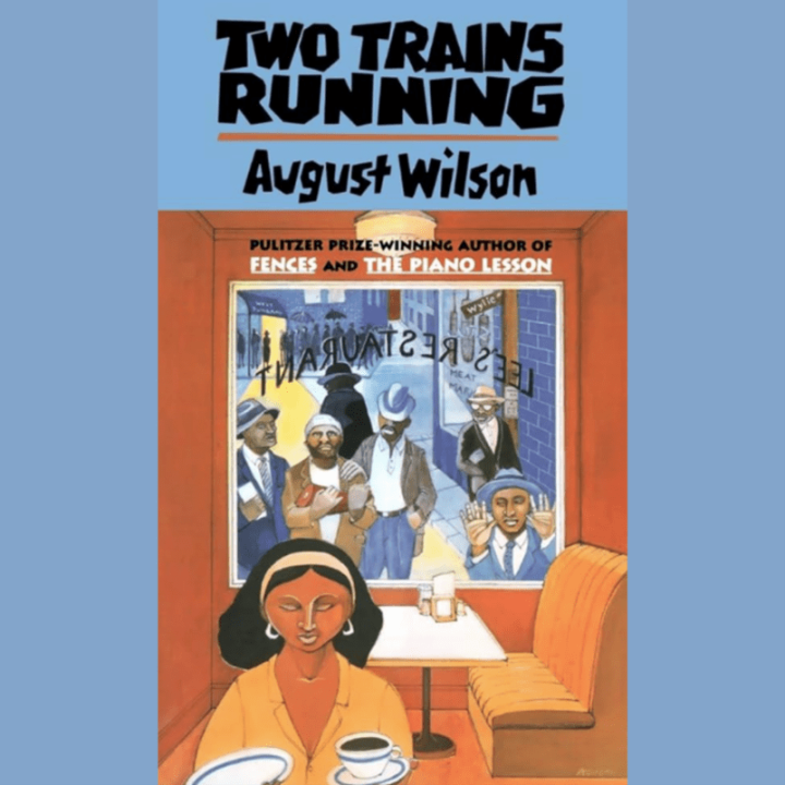 Image of Two Trains Running theatrical poster.