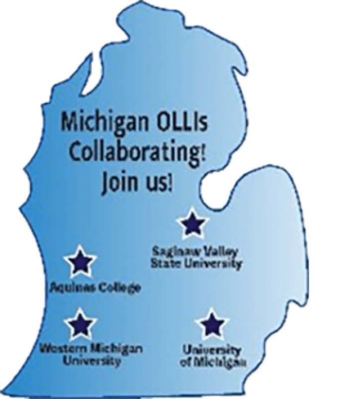 Michigan image fore the Michigan OLLIs Collaboration.