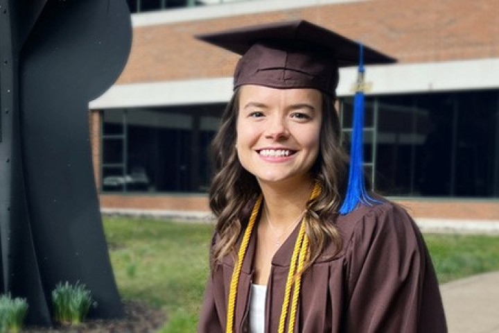 Kallie Mac, a student at Western Michigan University's Haworth College of Business.