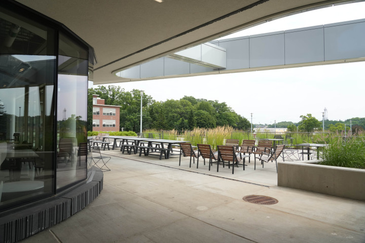Outdoor Space at the Student Center