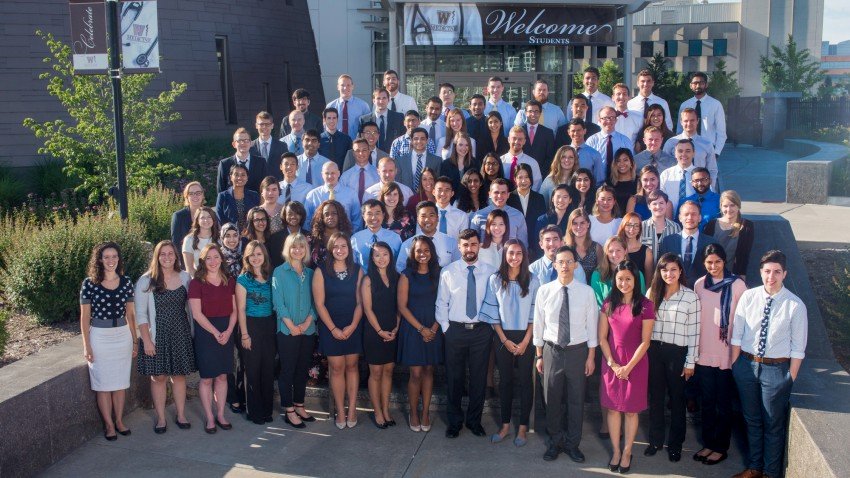 Photo of WMed Class of 2021.