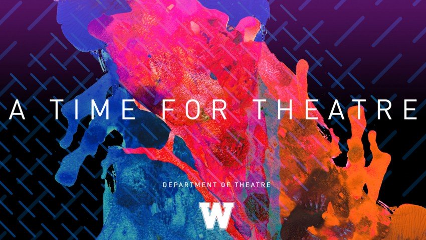 Post art: WMU Theatre 2017-18 season, A Time for Theatre.