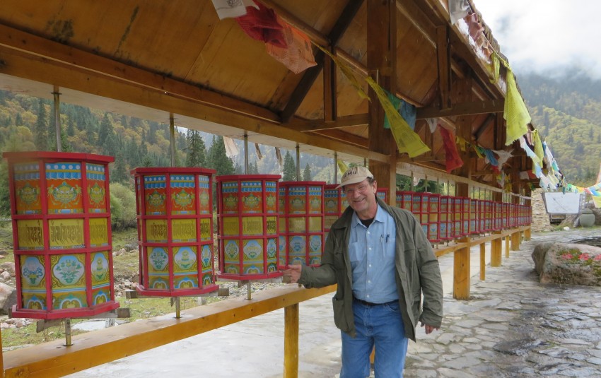 Dr. Gregory Veeck in northern China