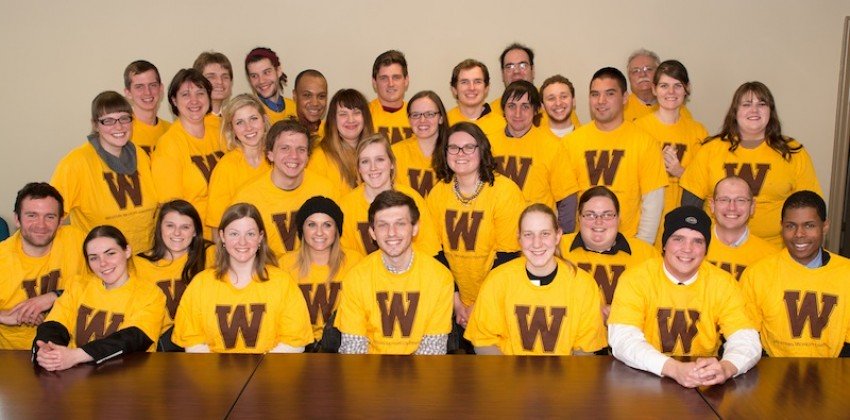 WMU students at the State Capital for Lobby Day