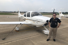 WMU Aviation Flight Science Student Jason Fink