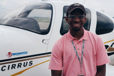 WMU Aviation Flight Science Student Michael Richardson