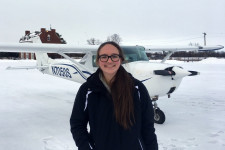 WMu Aviation Flight Science Student Makenna Staudacher