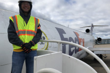 WMU Aviation Technical Operations Student Patrick Senger