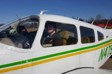 WMU Aviation Management and Operations Student Zach Orfin