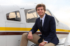 WMU Aviation Flight and Management Student Dylan Mardoian