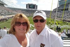 WMU Aviation Technical Operations Faculty Dr. Gail Rouscher and Husband