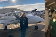 WMU Aviation Flight Science Student Helen Hoffman