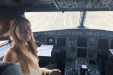WMU Aviation Management and Operations Student Brooke Katich