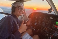 WMU Aviation Flight Science Student Riley Trygstad