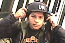 Photo of suspect in theft from WMU computer lab.