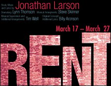 Photo from WMU Theatre's production of Rent.